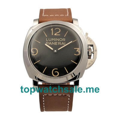 UK 47MM Black Dials Panerai Luminor 1950 PAM00372 Replica Watches