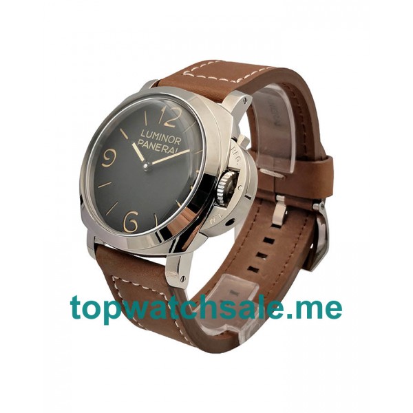 UK 47MM Black Dials Panerai Luminor 1950 PAM00372 Replica Watches