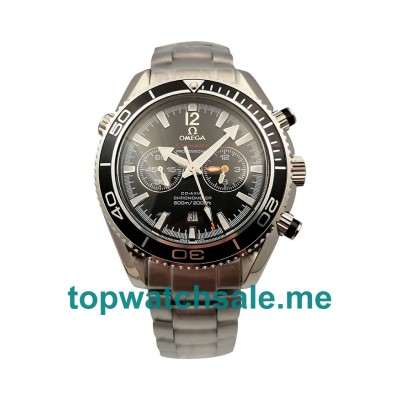 UK 43MM Black Dials Omega Seamaster Planet Ocean 232.30.46.51.01.003 Replica Watches