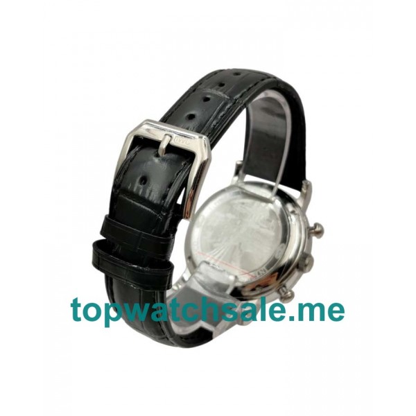 UK 42MM Black Dials IWC Portofino Chronograph IW391019 Replica Watches