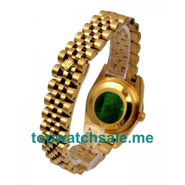 UK 31MM Champagne Dials Rolex Datejust 6827 Replica Watches