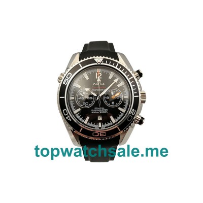 UK 43MM Black Dials Omega Seamaster Planet Ocean 232.32.46.51.01.003 Replica Watches