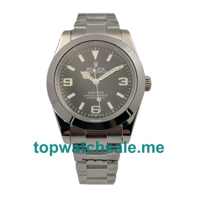 UK 40MM Black Dials Rolex Explorer 214270 Replica Watches