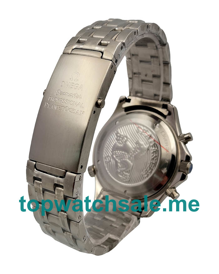 UK 41.5MM Blue Dials Omega Seamaster Chrono Diver 2599.80.00 Replica Watches