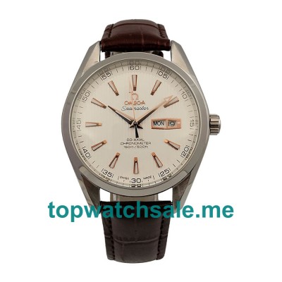 UK 40MM Silver Dials Omega Seamaster Aqua Terra 231.13.43.22.02.002 Replica Watches