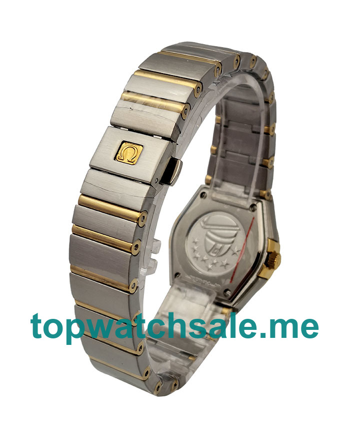 UK 28MM Diamond Bezels Replica Omega Constellation 123.25.27.60.55.008 Watches