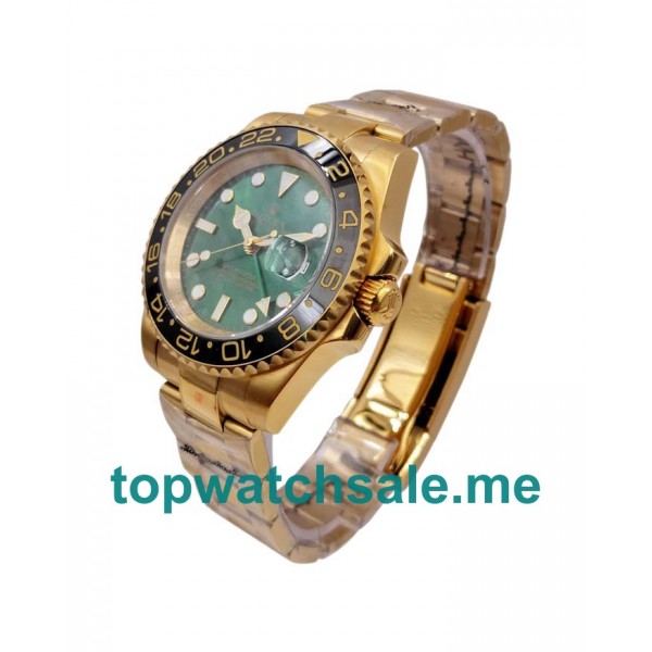UK 40MM Green Dials Rolex GMT-Master II 116718 LN Replica Watches