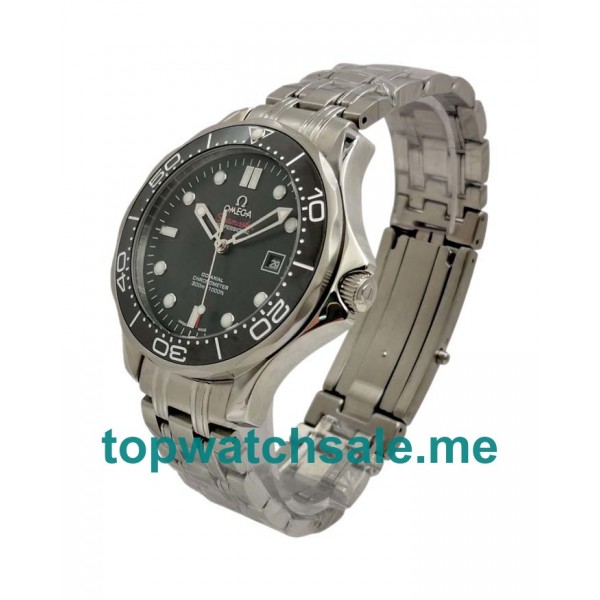 UK 41MM Black Dials Omega Seamaster 300 M 212.30.41.20.01.003 Replica Watches