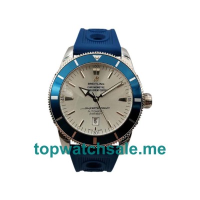 UK 46.5MM Beige Dials Breitling Superocean Heritage A17320 Replica Watches