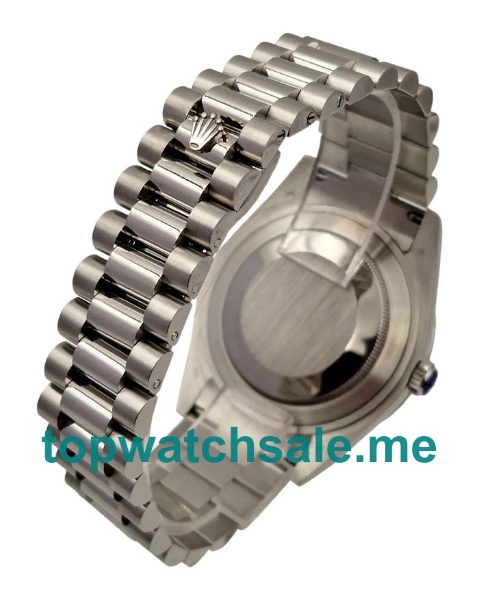 UK High Quality Rolex Day-Date 218239 Replica Watches With Pink Dials For Sale