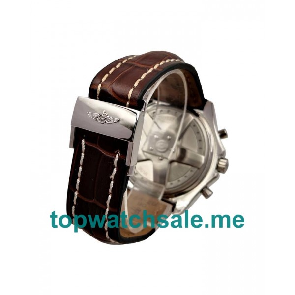 UK Best 1:1 Breitling Bentley 6.75 A44362 Replica Watches With White Dials For Sale