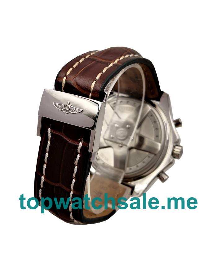UK Best 1:1 Breitling Bentley 6.75 A44362 Replica Watches With White Dials For Sale
