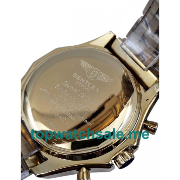 UK AAA Quality Breitling Bentley Motors A25362 Fake Watches With White Dials Online