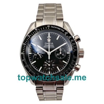 UK Best Quality Omega Speedmaster 3570.50.00 Replica Watches With Black Dials For Men