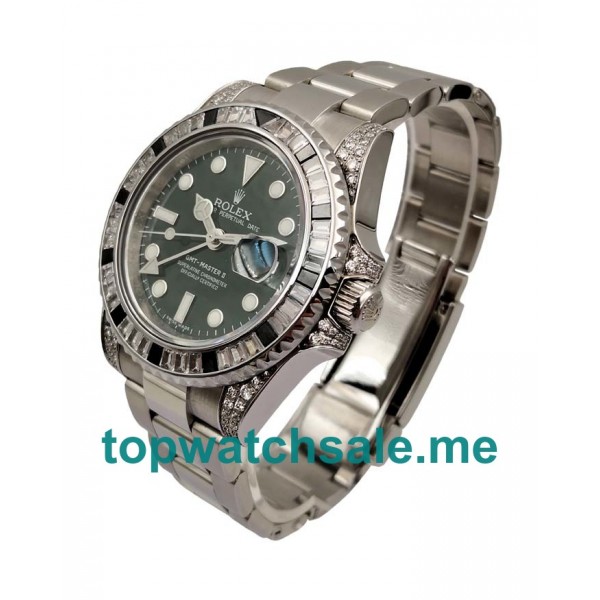 UK Swiss Movement Replica Rolex GMT-Master II 116710LN Black Dials Watches