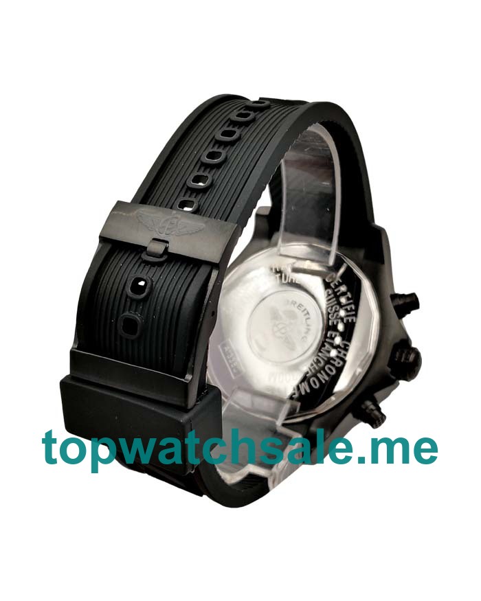 UK Perfect Breitling Avenger Seawolf Chrono M73390 Replica Watches With Black Dials For Men