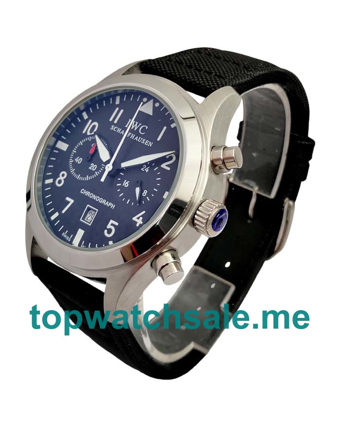 UK 45MM Black Dials IWC Pilots 54284 Replica Watches