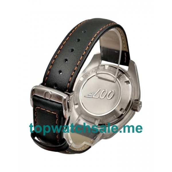 UK 43MM Black Dials Omega Seamaster Planet Ocean 222.30.46.20.01.001 Replica Watches