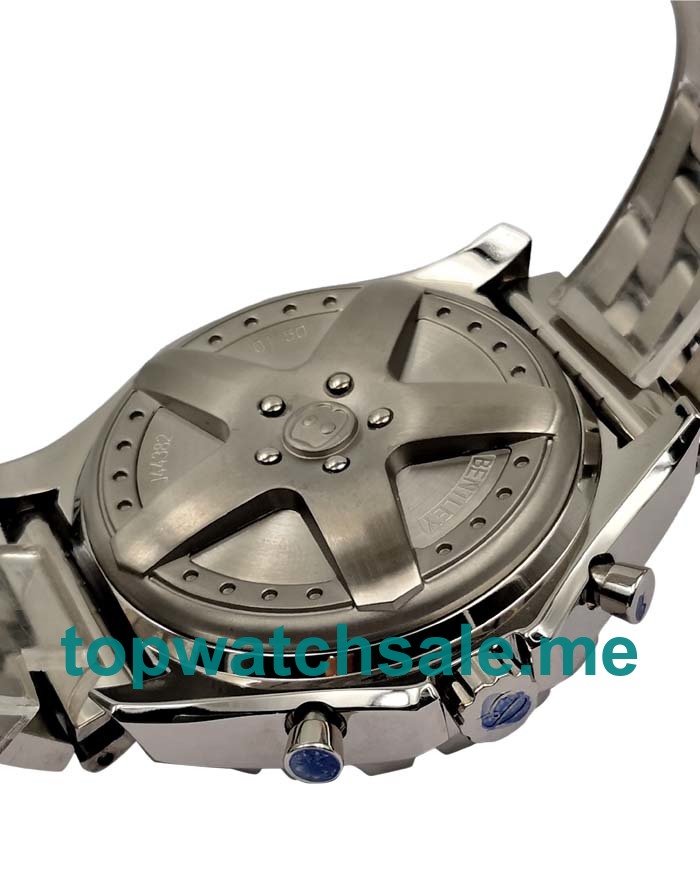 UK Best Quality Breitling Bentley 6.75 A44362 Replica Watches With Blue Dials For Sale