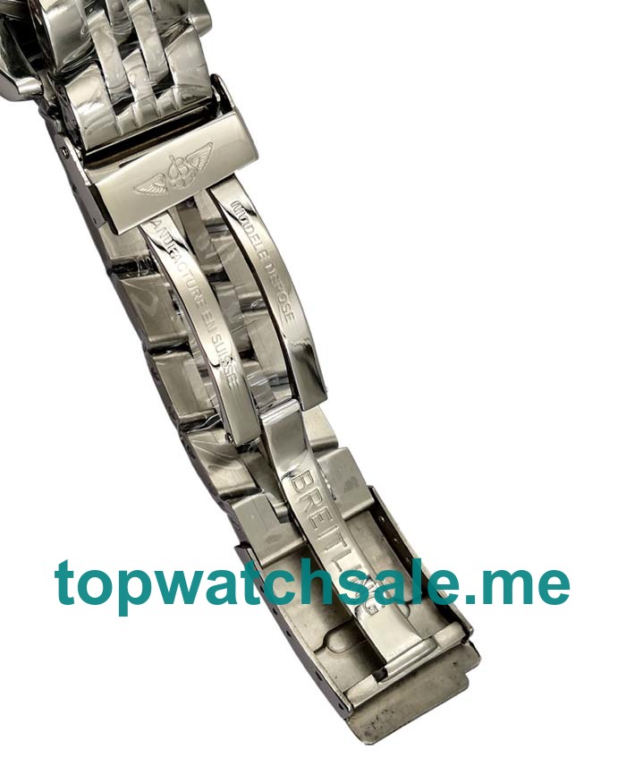 UK AAA Quality Breitling Chronomat IB0110 Replica Watches With Black Dials For Sale