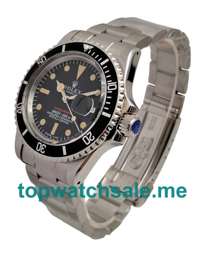 UK 40MM Black Dials Rolex Submariner 1680 Replica Watches