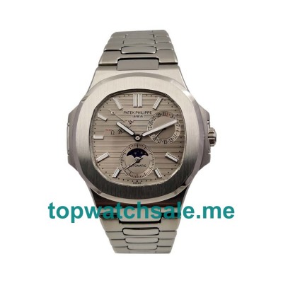 UK 40MM Gray Dials Patek Philippe Nautilus 5712/1A Replica Watches