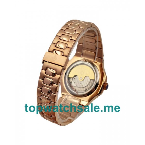UK 40.5MM Champagne Dials Patek Philippe Nautilus 5980/1R Replica Watches
