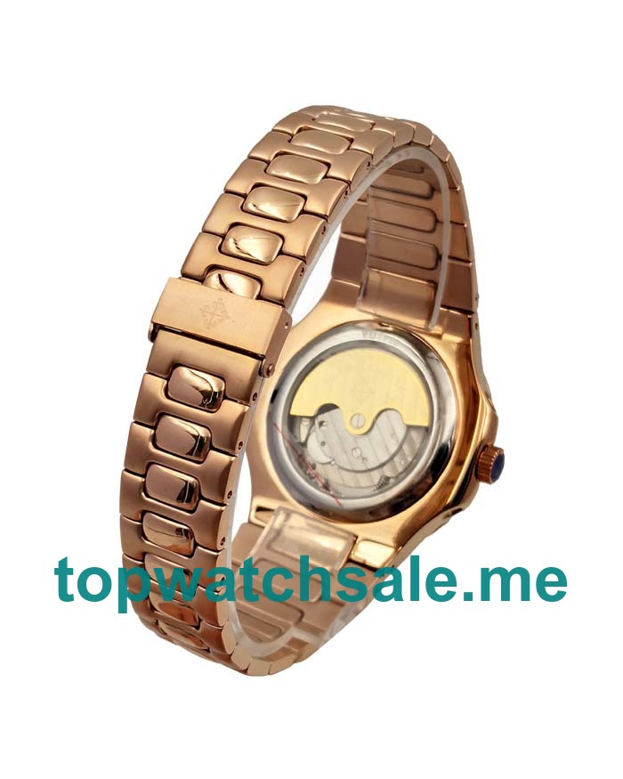 UK 40.5MM Champagne Dials Patek Philippe Nautilus 5980/1R Replica Watches