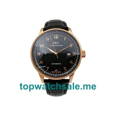 UK 41.5MM Rose Gold IWC Portofino 70654 Replica Watches