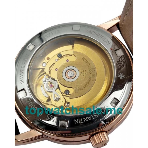 UK Perfect Replica Vacheron Constantin Traditionnelle Watches With Rose Gold Cases For Sale