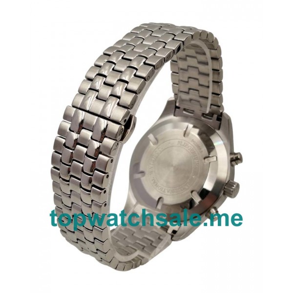 UK 41MM White Dials IWC Pilots Spitfire Chronograph IW371705 Replica Watches