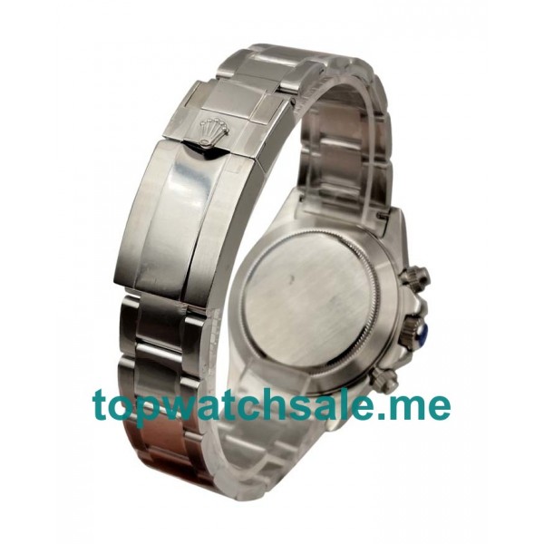UK AAA Quality Rolex Daytona 116519 Replica Watches With Black Mother-Of-Pearl Dials Online