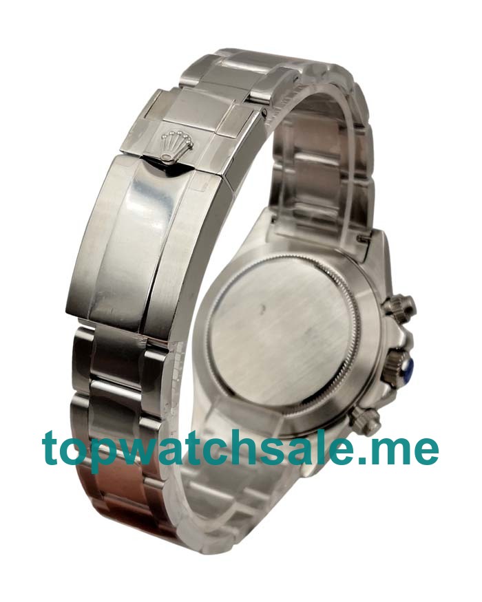 UK AAA Quality Rolex Daytona 116519 Replica Watches With Black Mother-Of-Pearl Dials Online