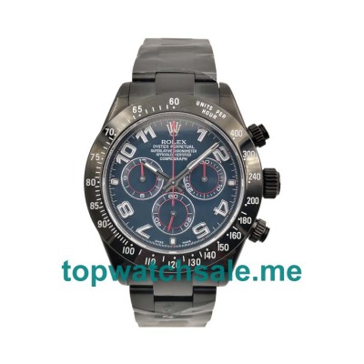 UK Best Quality Rolex Daytona 116509 Replica Watches With Blue Dials For Men
