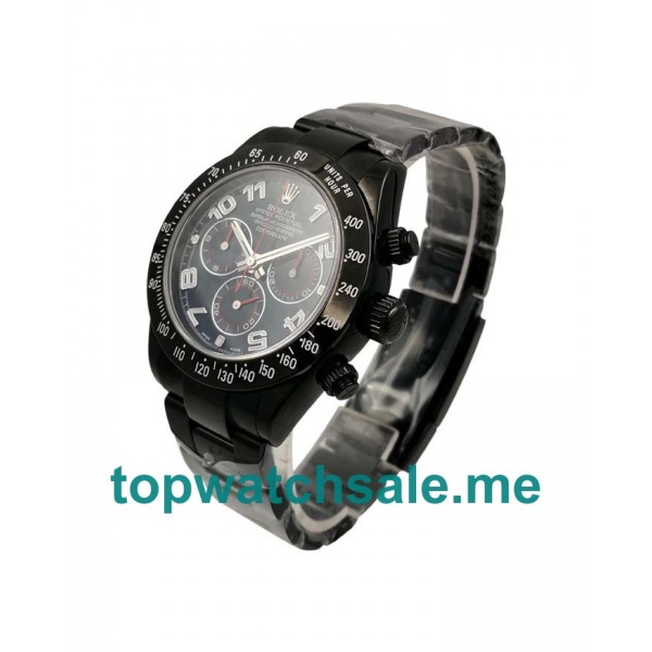 UK Best Quality Rolex Daytona 116509 Replica Watches With Blue Dials For Men