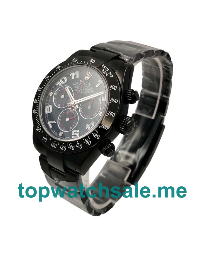 UK Best Quality Rolex Daytona 116509 Replica Watches With Blue Dials For Men