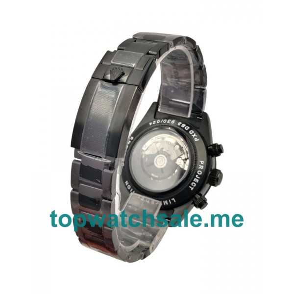 UK Best Quality Rolex Daytona 116509 Replica Watches With Blue Dials For Men