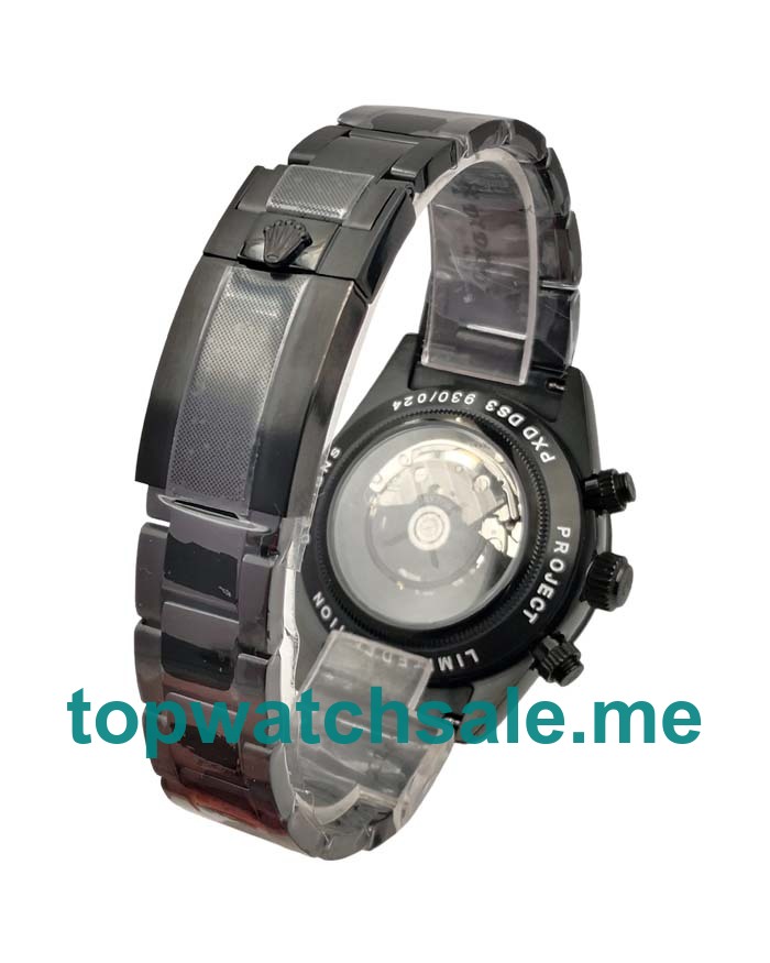UK Best Quality Rolex Daytona 116509 Replica Watches With Blue Dials For Men