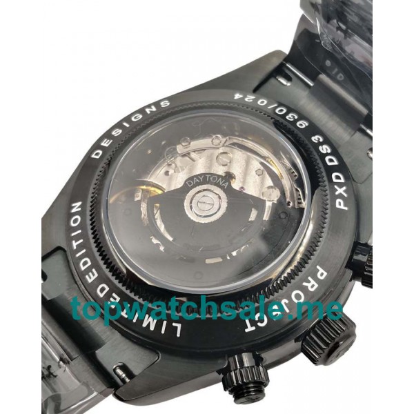 UK Best Quality Rolex Daytona 116509 Replica Watches With Blue Dials For Men