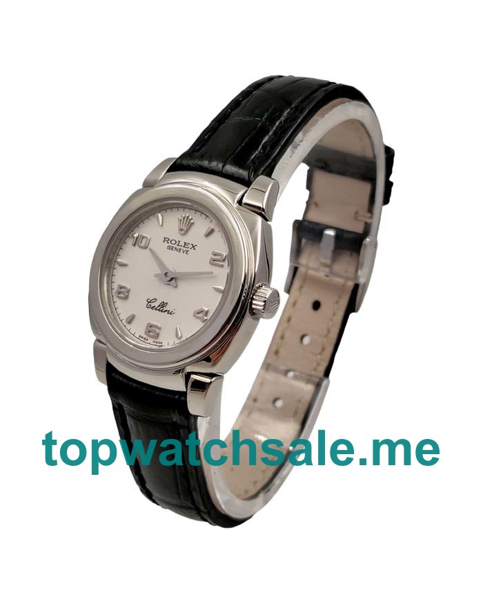 UK 25MM White Dials Rolex Cellini 5310 Replica Watches
