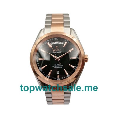 UK 41 MM Cheap Omega Seamaster Aqua Terra 150 M 231.20.42.22.06.001 Fake Watches With Grey Dials