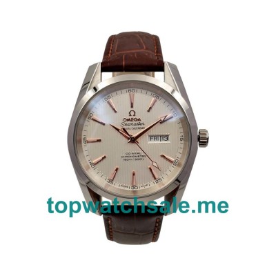 UK 43MM Silver Dials Omega Seamaster Aqua Terra 150M 231.13.39.22.02.001 Replica Watches