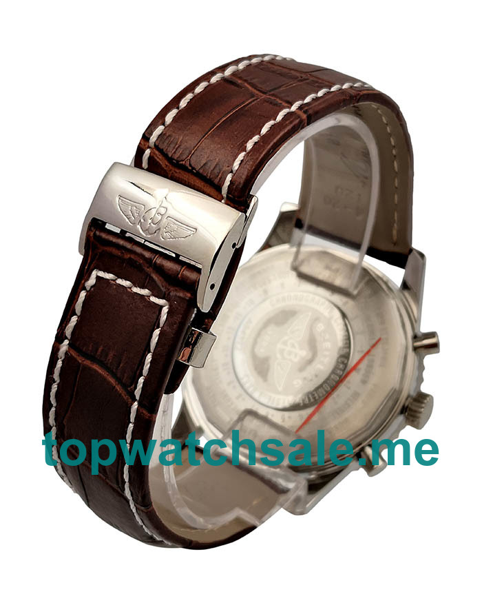 UK 46MM White Dials Breitling Navitimer World A24322 Replica Watches
