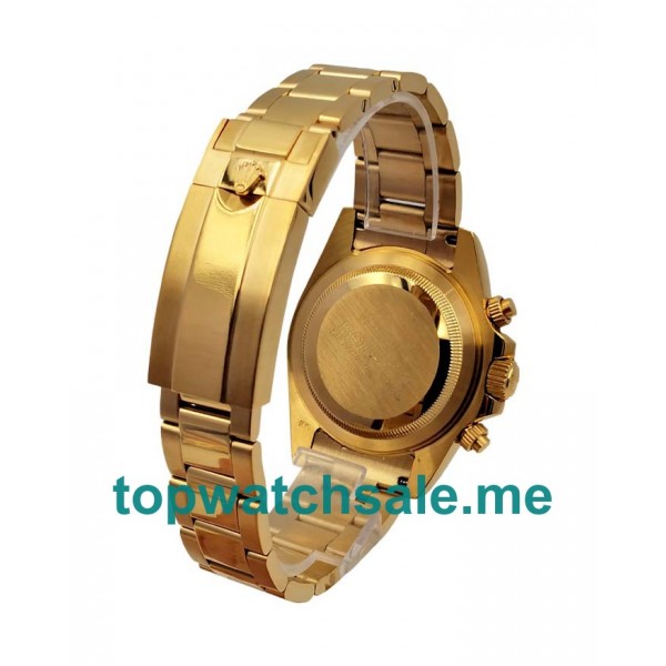 UK 40MM Gold Rolex Daytona 116598 RBOW Replica Watches