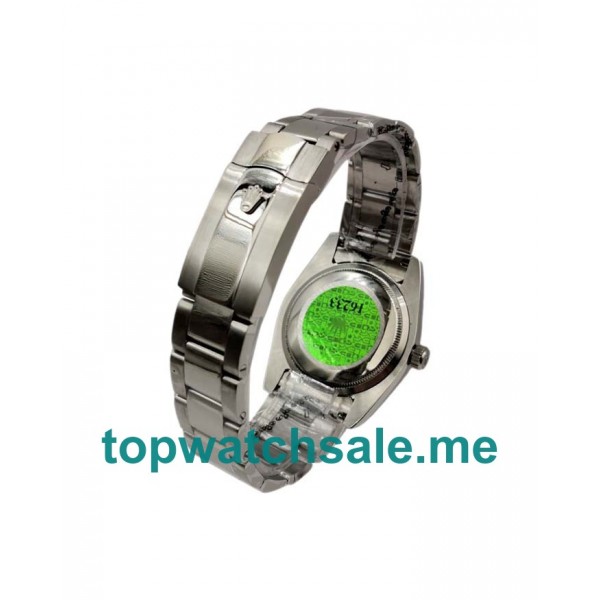 UK 36MM Silver Dials Rolex Datejust 116200 Replica Watches