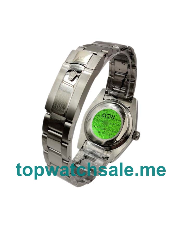 UK 36MM Silver Dials Rolex Datejust 116200 Replica Watches