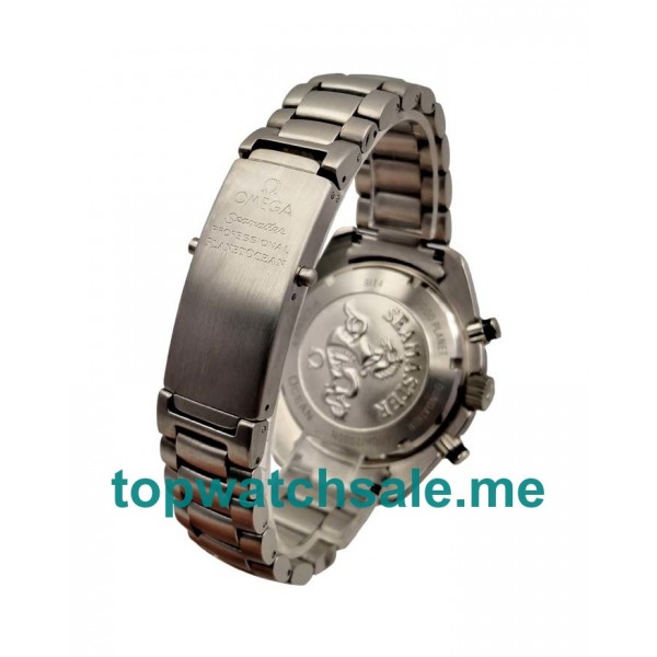 UK 45.5MM Black Dials Omega Seamaster Planet Ocean 2210.50.00 Replica Watches