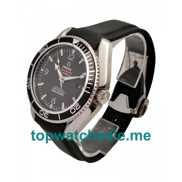 UK 43.5MM Black Dials Omega Seamaster Planet Ocean 232.32.46.21.01.003 Replica Watches