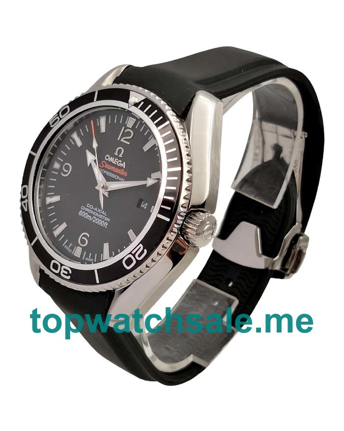UK 43.5MM Black Dials Omega Seamaster Planet Ocean 232.32.46.21.01.003 Replica Watches