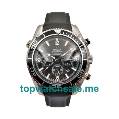 UK 43MM Black Dials Omega Seamaster Planet Ocean 2210.50.00 Replica Watches